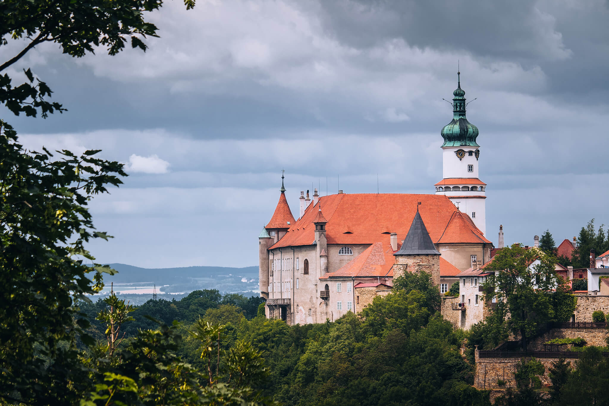 Zámek Nové Město nad Metují Dvořáčkova vyhlídka