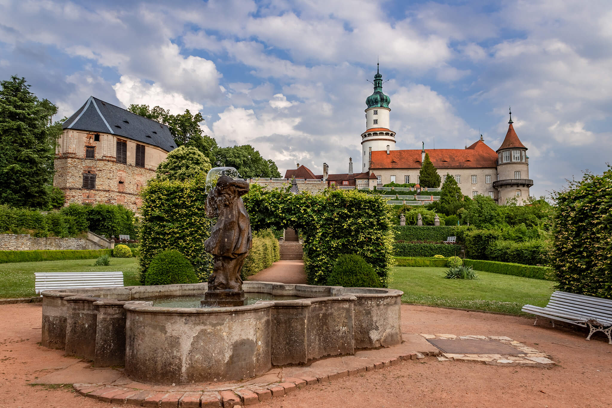 Zámek Nové Město nad Metují zahrady